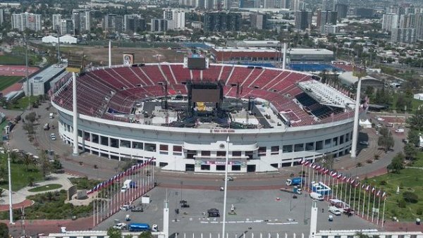 Impactantes imágenes del Parque Estadio Nacional tras intensas lluvias