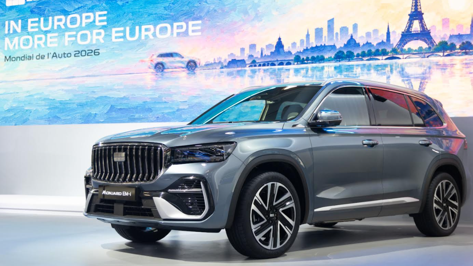 Automóviles de nuevas energías irrumpen en el Salón de París 2026
