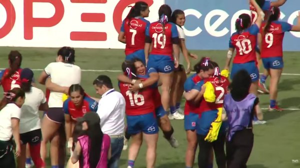 ¡Histórico triunfo de Chile ante México! Manque XV hace vibrar al rugby femenino nacional