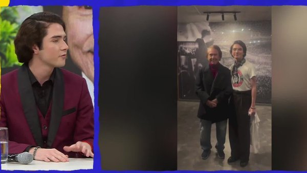 ¡Lo reconoció!: Ignacio se reencontró con Raphael