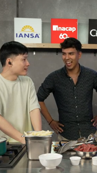 "Anda chistoso": Así reaccionó Martín a la broma de Yuhui en el react de MasterChef Chile