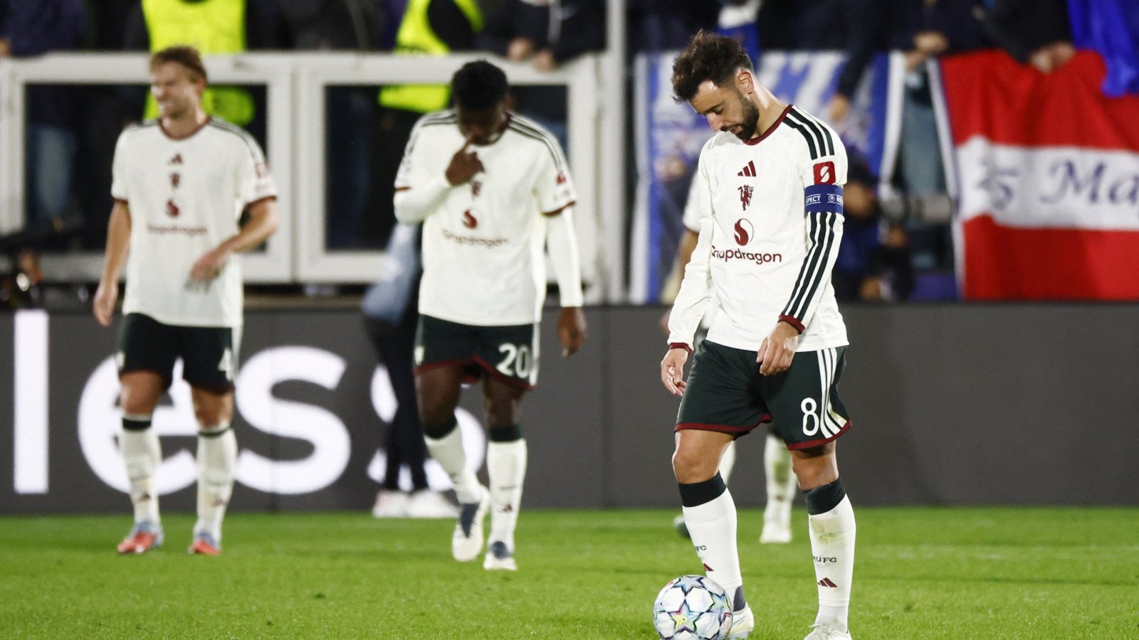 Manchester United sufrió una pesadilla en la Champions League
