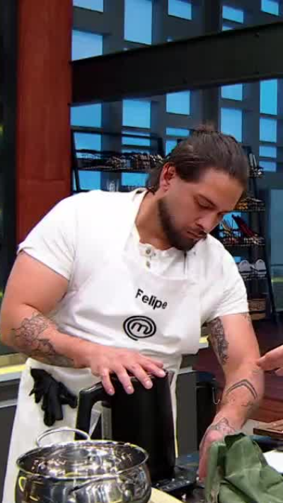 "¡Abandonar es para los cobardes!": Felipe estuvo a punto de colapsar con el chef Yann