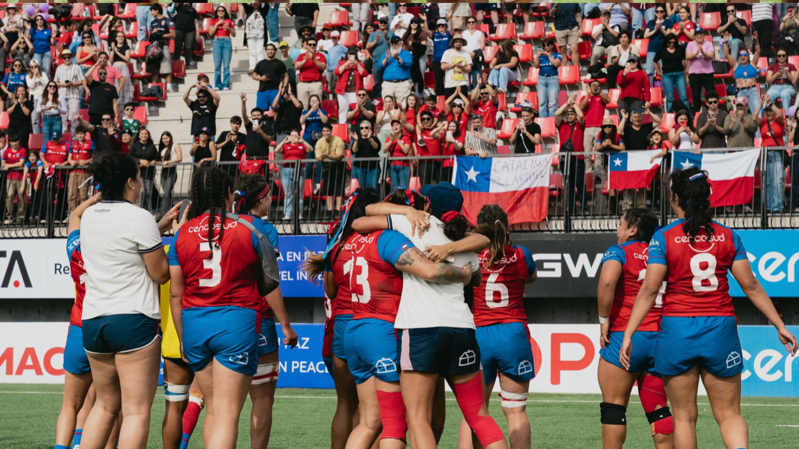 Segundas a nivel regional: Manque logra histórica posición en el ranking mundial de rugby femenino
