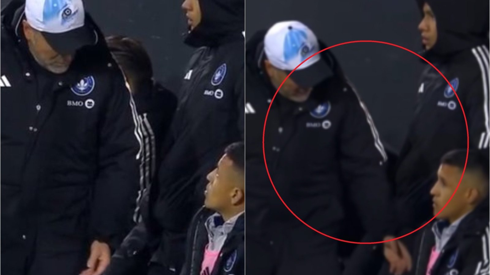 Un escándalo: Captan el tenso diálogo entre Alexis Sánchez y el DT del CF Montréal
