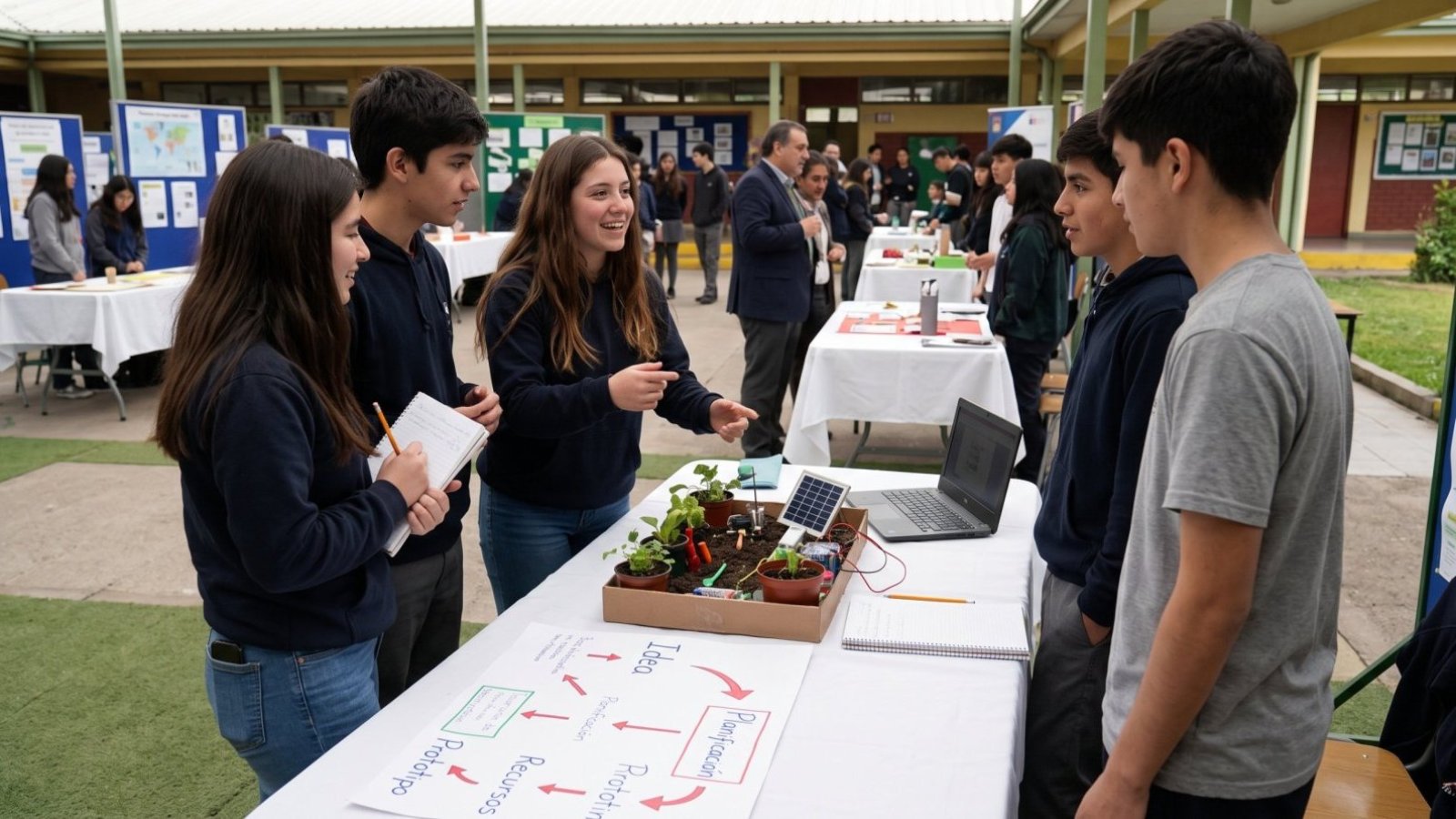Impulsan a jóvenes a transformar sus ideas en proyectos concretos para mejorar habilidades
