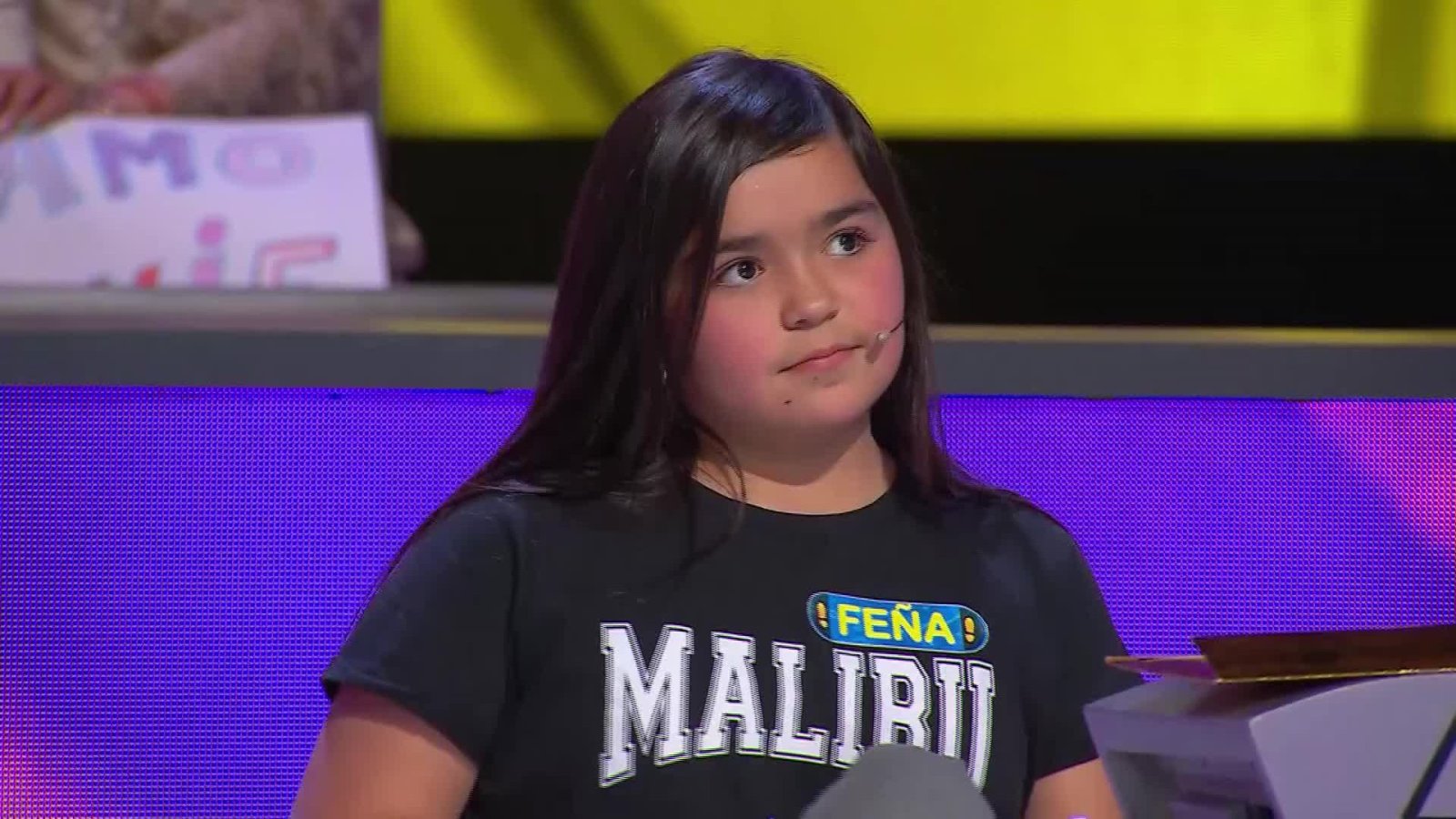 Impresionante: Feña se lució cantando en ¡Ahora Caigo! Kids
