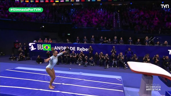 Rebeca Andrade conquista un nuevo oro mundial en gimnasia