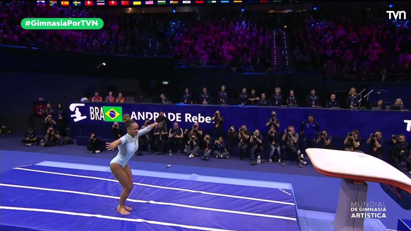 Rebeca Andrade conquista un nuevo oro mundial en gimnasia
