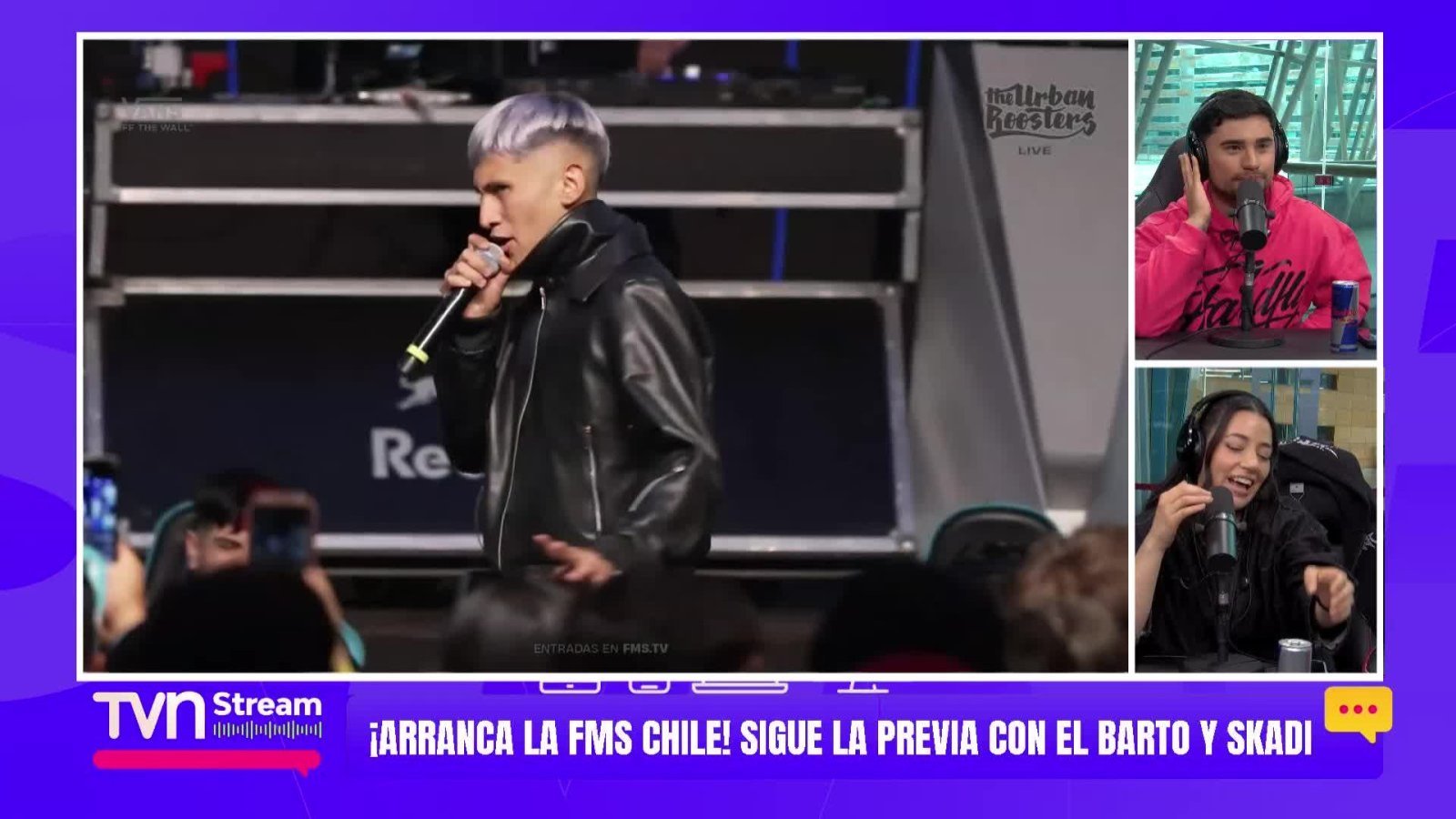 ¡Comenzó la FMS Chile! Stigma y Hades encendieron el escenario con su presentación
