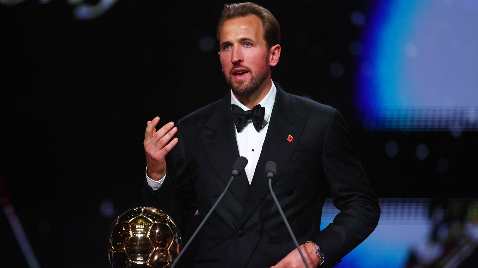 Harry Kane toca el cielo: Es elegido el "Mejor jugador del mundo" y gana el Balón de Oro 2026
