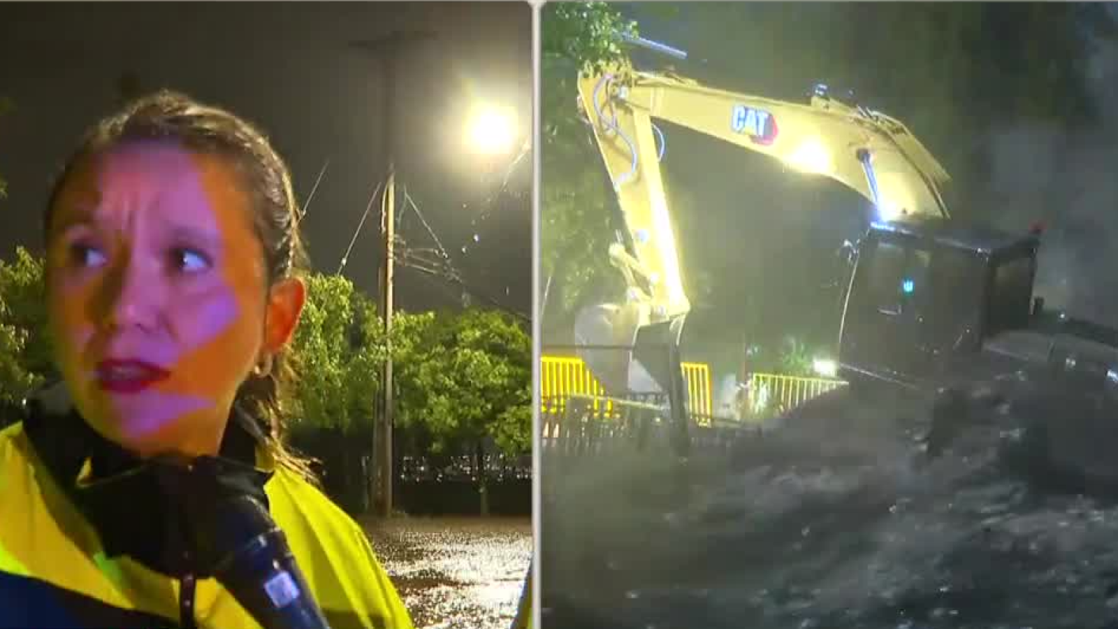 Alcaldesa San Martín por operarios de retroexcavadora que casi es arrastrada por el agua: "Están bien"
