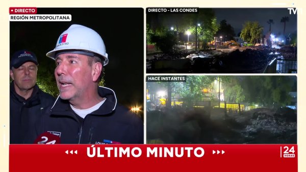 "En una hora cayeron 20 mm de agua": De Grange detalla origen de la emergencia en Quebrada Honda