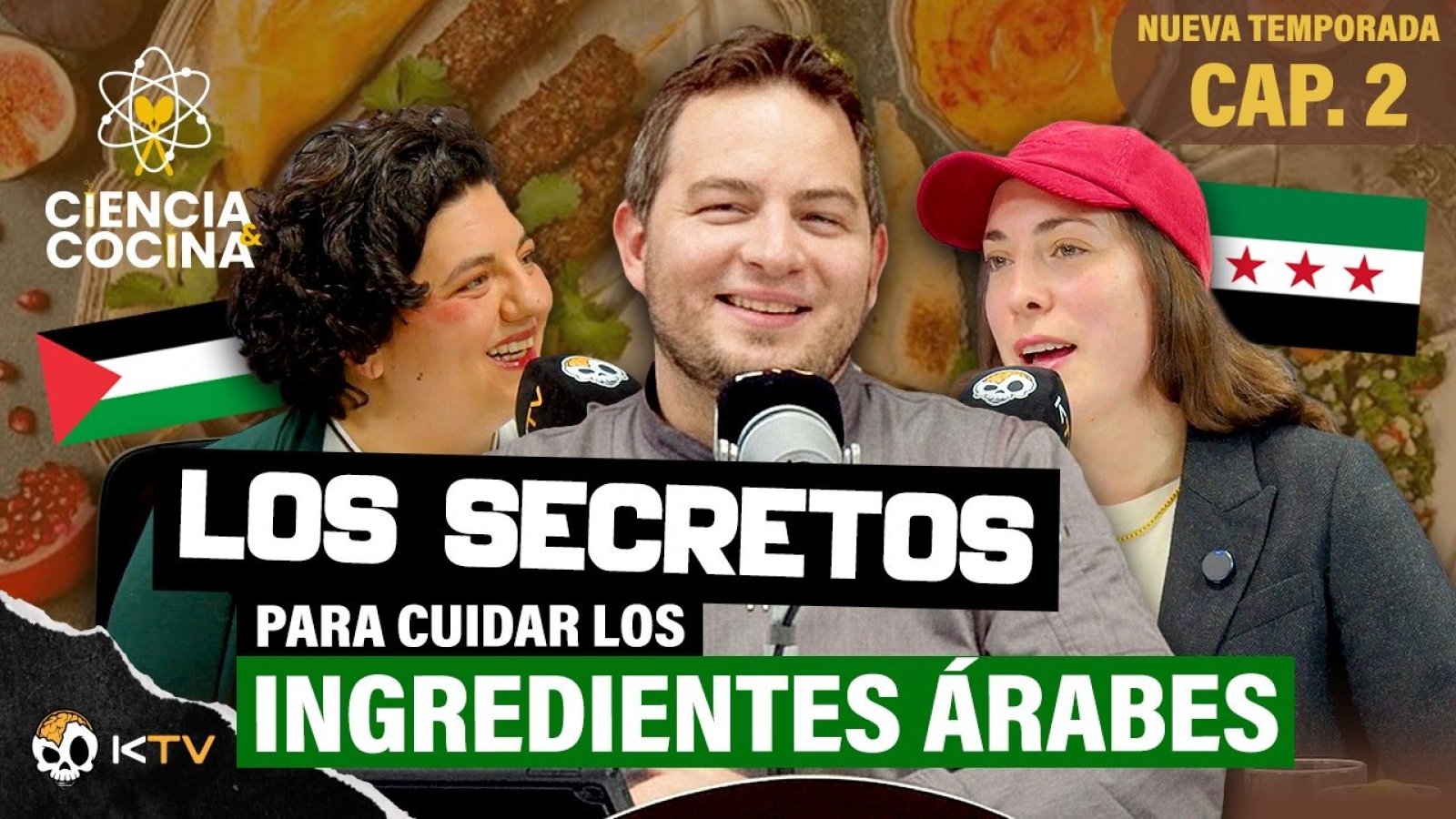 Comida palestina y siria: ¿Es posible traer el auténtico sabor a chile? - Ciencia y Cocina | T2E2
