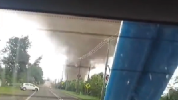Los increíbles registros que dejó el paso del tornado por Requínoa