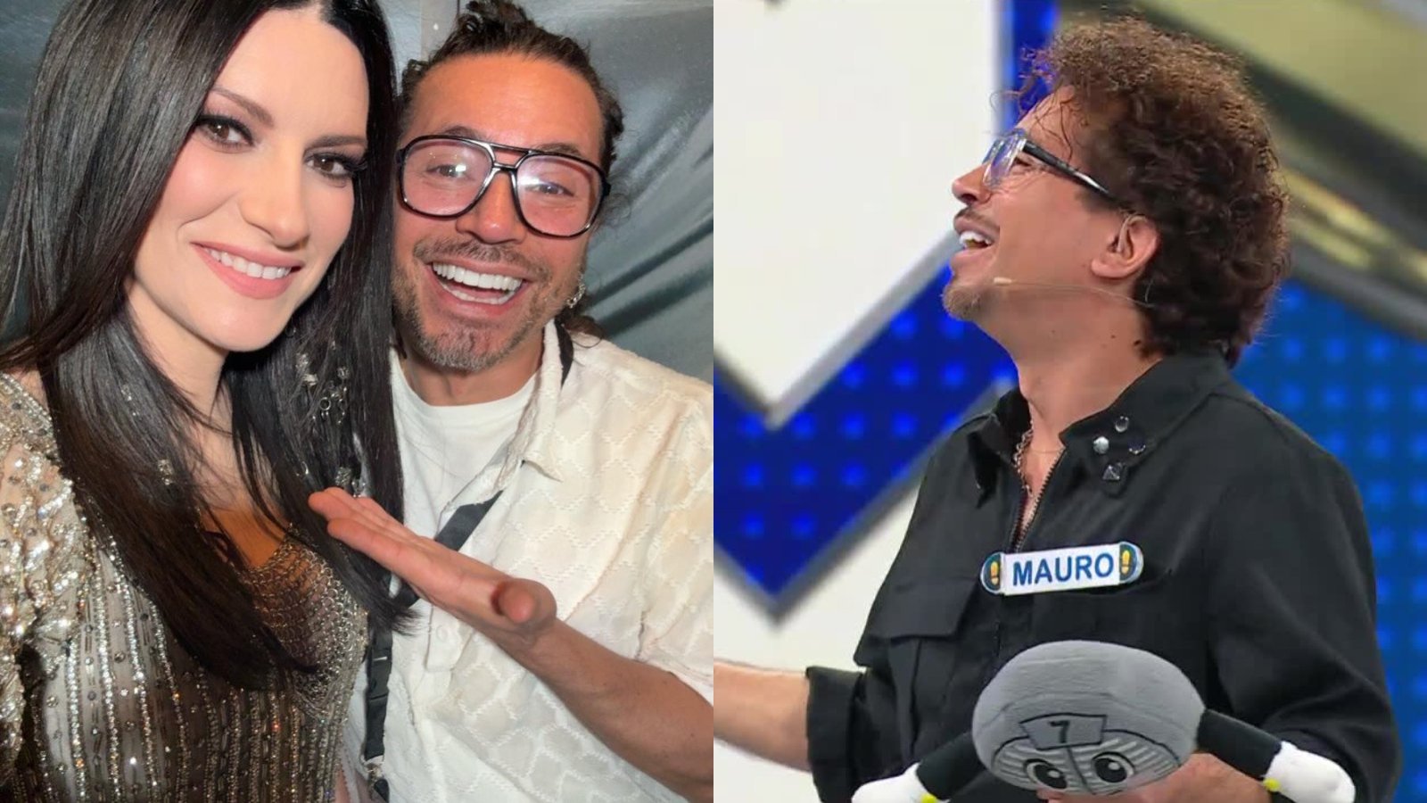 "Soy yo el que ve el look de ella": Mauro ha sido estilista de Laura Pausini y vino a ¡Ahora Caigo!
