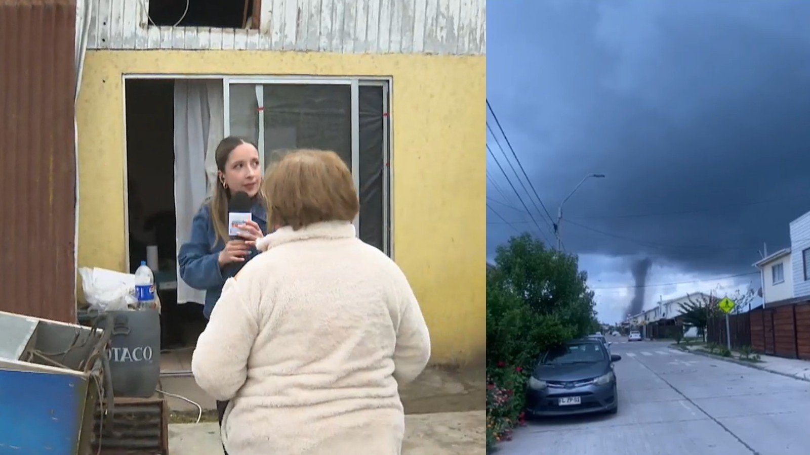 "Todo explotó": El testimonio en primera persona del paso del tornado en Requínoa
