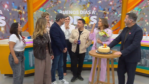 ¡Celebramos cuatro cumpleaños en la mañana de TVN!