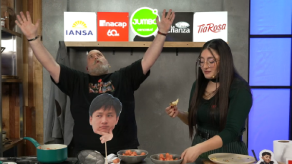 "¡¿Qué se siente?!": Juanma sufre la presión de la competencia de "MasterChef Chile" en el react
