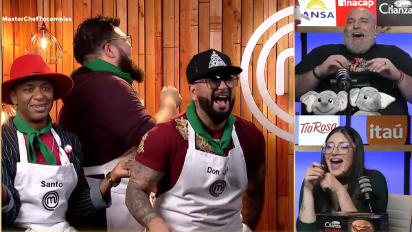 Carcajadas en vivo: Santo se equivocó de término hablando de salchichas