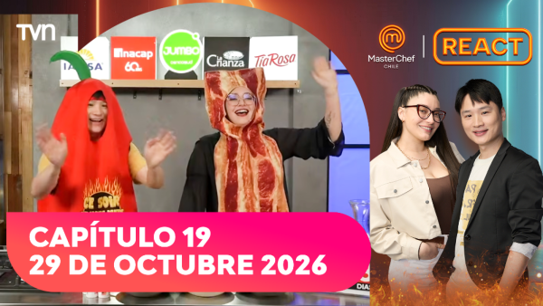 Mira el React de MasterChef Chile: Capítulo 20, jueves 29 de octubre 2026