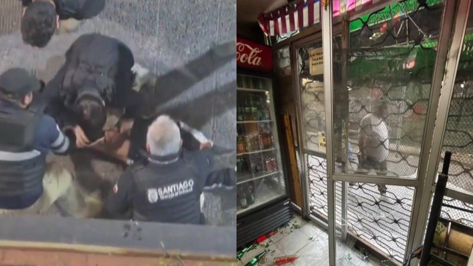 "Yo no puedo entender esto": Dueña de restaurant de Santiago sufre un robo al mes

