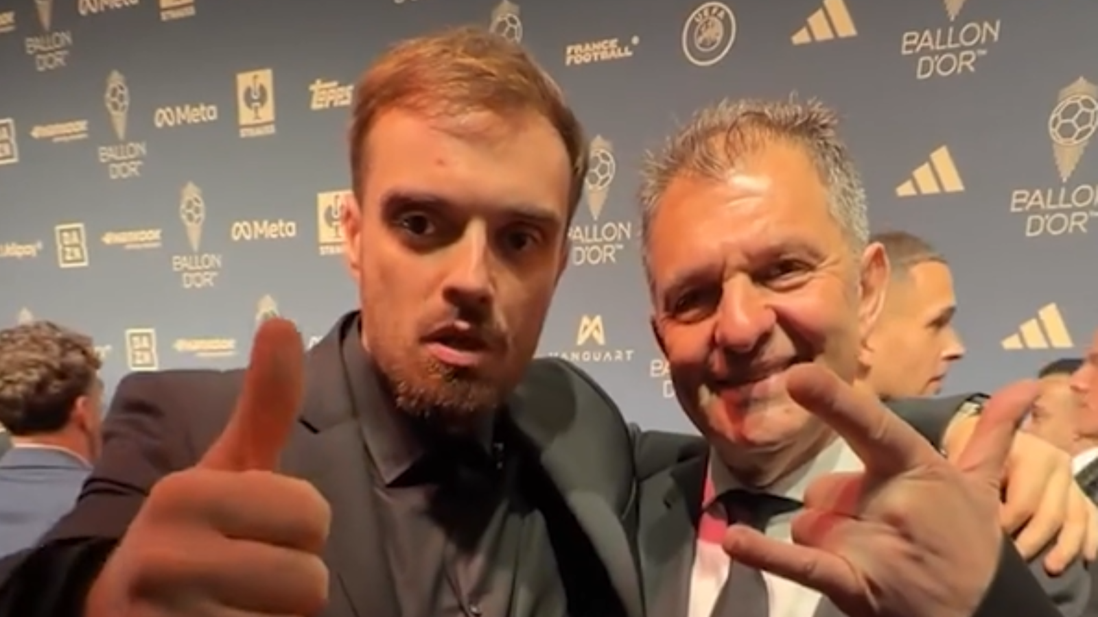 "El equipo más grande de Chile": El sorpresivo "crossover" de Aníbal Mosa con Ibai Llanos en la gala del Balón de Oro

